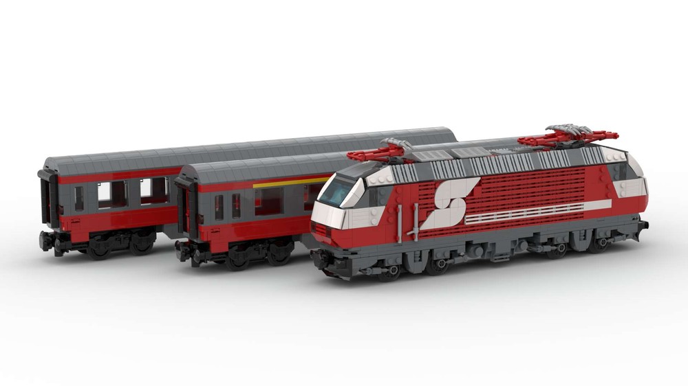Lego ÖBB Eurocity / BR 1822