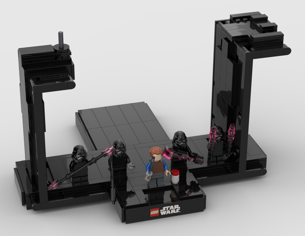 Lego Stand for UCS-scale Stinger Mantis