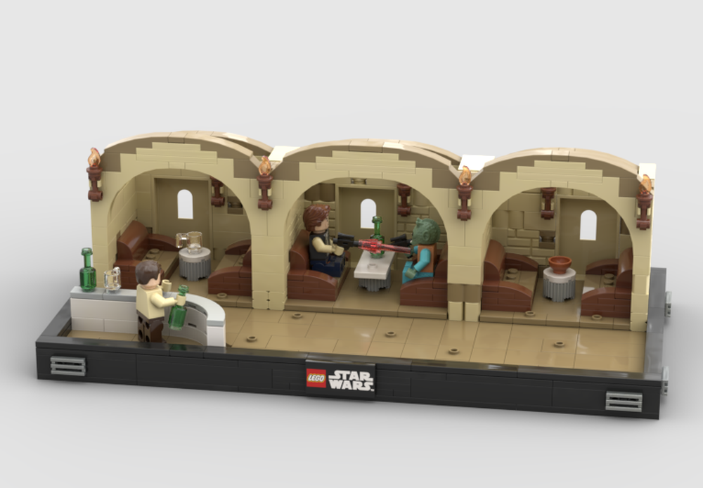 Lego Han Shot First Diorama