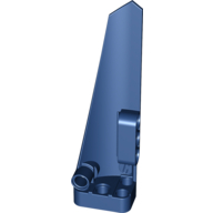 Lego Technic Panel Fairing #6 Long Smooth, Side B / Dark Blue