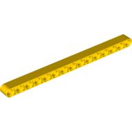 Lego Technic Beam 1 x 15 Thick / Yellow