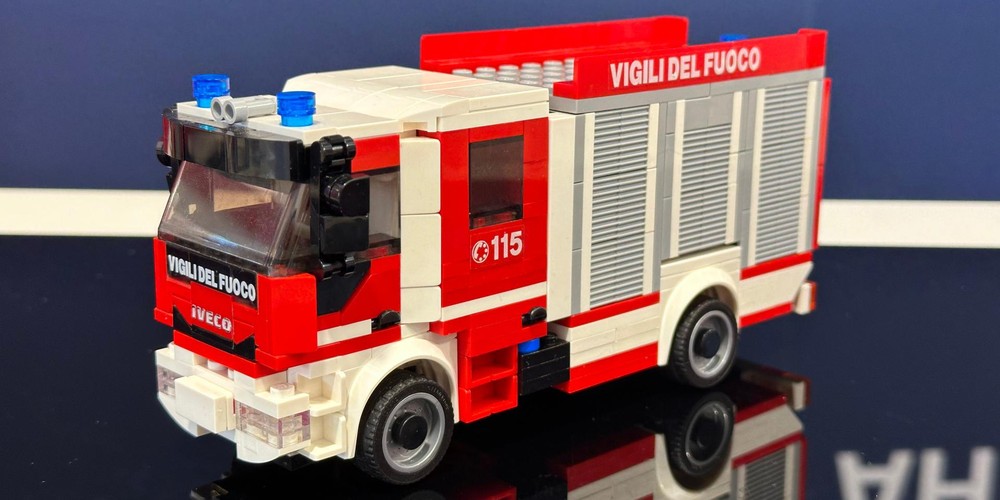 Lego Iveco Maxicity Magirus Vigili del Fuoco