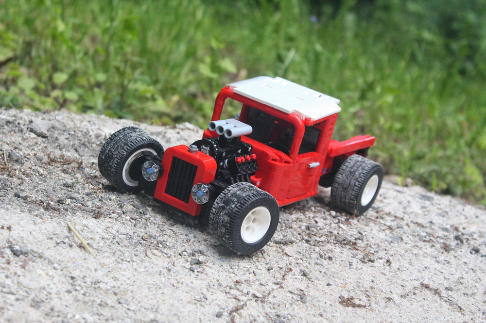 Lego Red HotRod