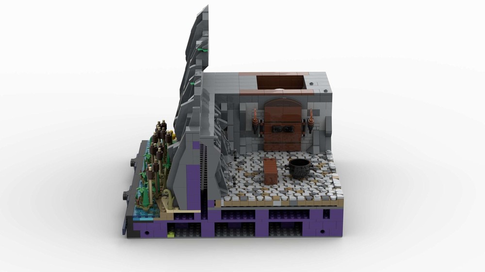 Lego E1 - Shore and torture chamber for my medieval castle