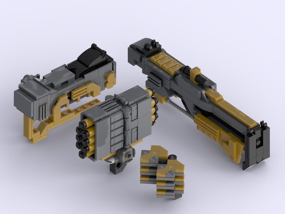 Lego ARMORED CORE VI weapons