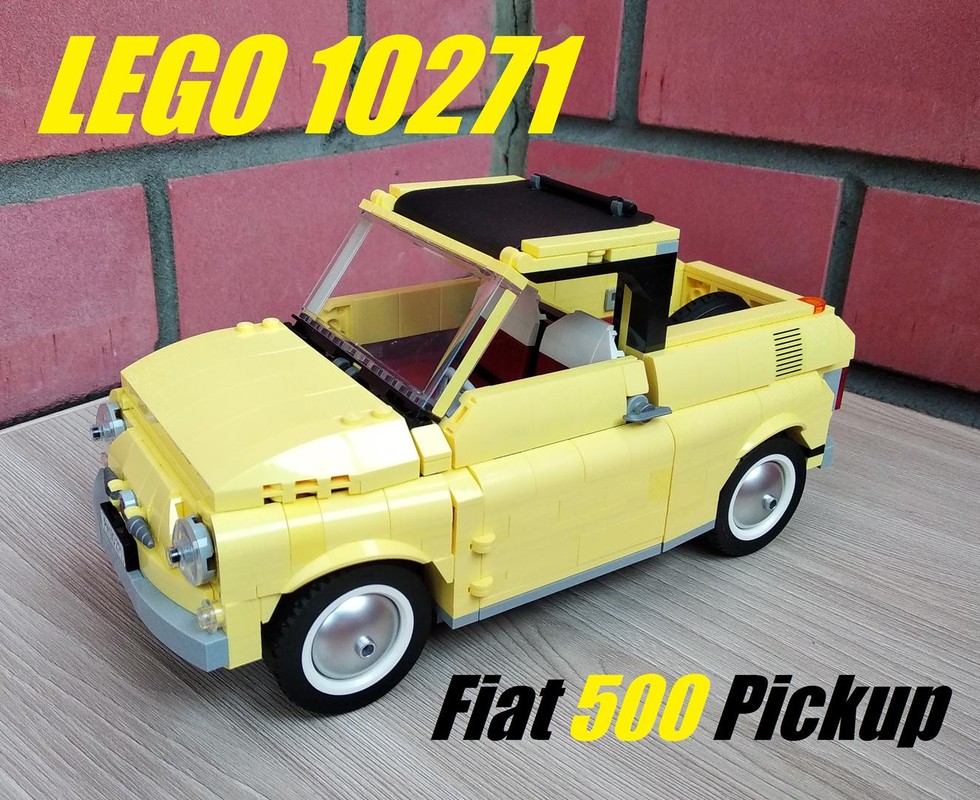 Lego 10271 Fiat 500 Pickup