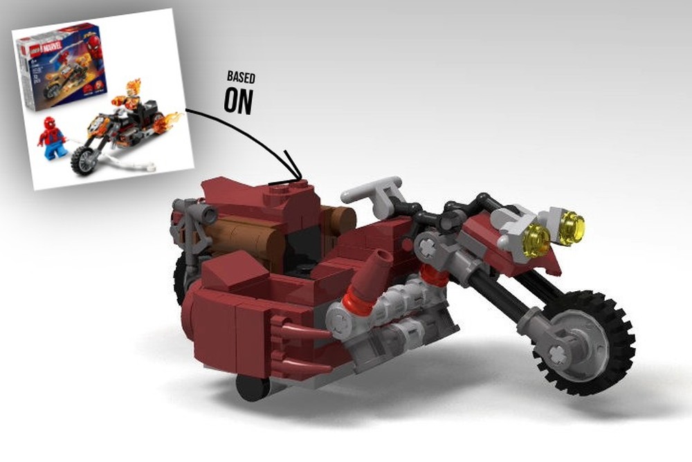 Lego Monster Hunter Side-car (76335 MOD)