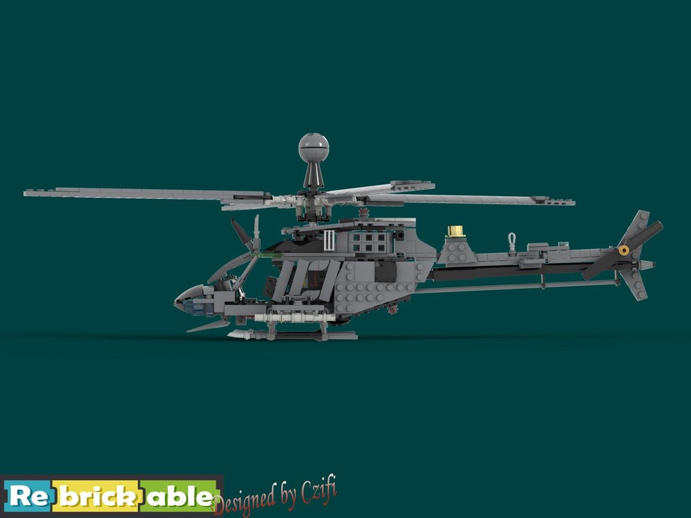 Lego OH-58D Kiowa Warrior