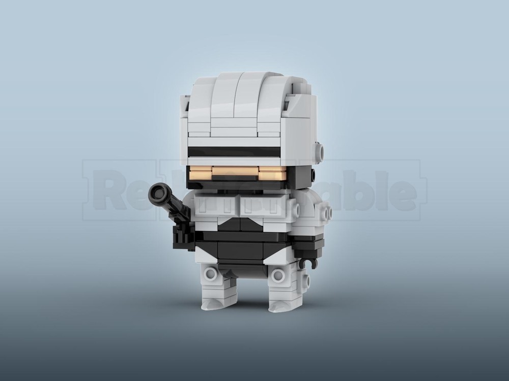 Lego RoboCop Brickheadz LEGO MOC - RoboCop
