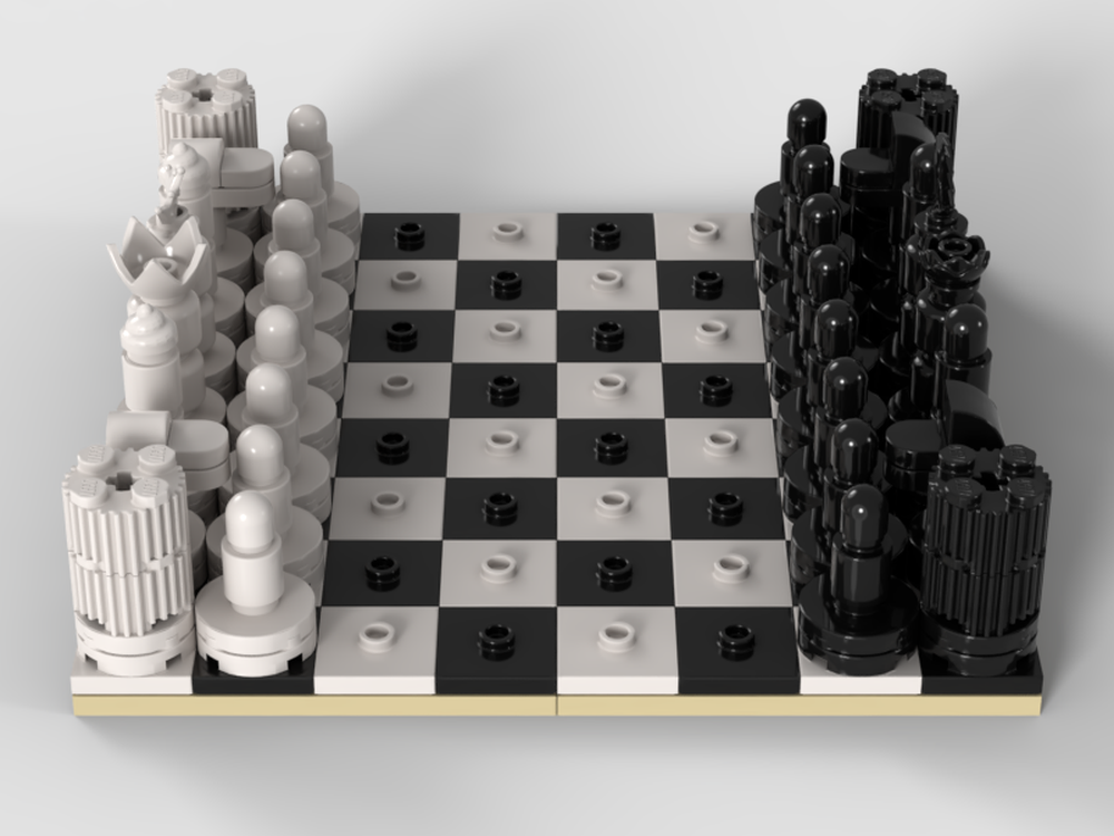 Lego Portable Chess and Checkers
