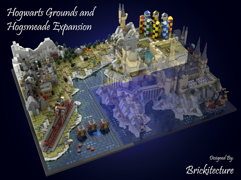 Lego Castle Grounds and Village Expansion (76419)