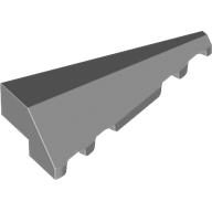 Lego Brick Wedged, Sloped 2 x 5 Right / Light Bluish Gray