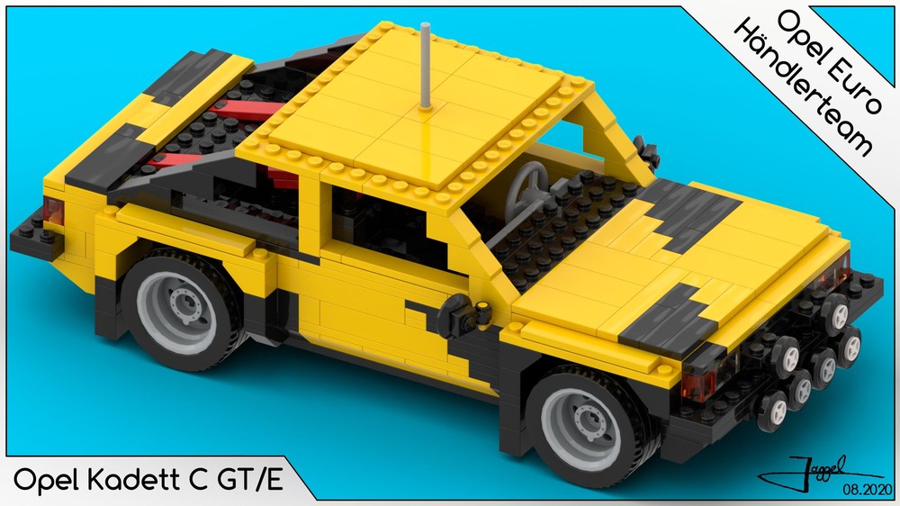LEGO Opel Kadett C GT/E Euro Händlerteam