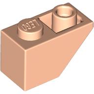 Lego Brick Sloped Inverted 45° 2 x 1 / Light Nougat