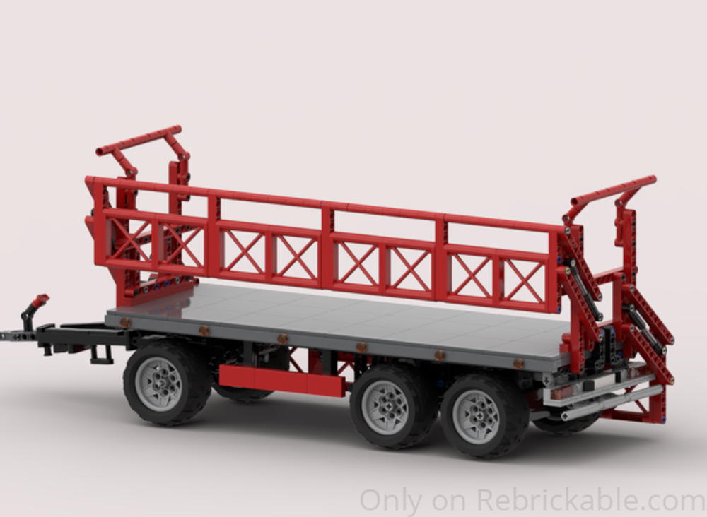 Lego Bale trailer for Claas 42054 Xerion