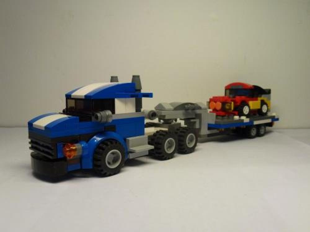 Lego 31033 Big Rig Truck with Trailer