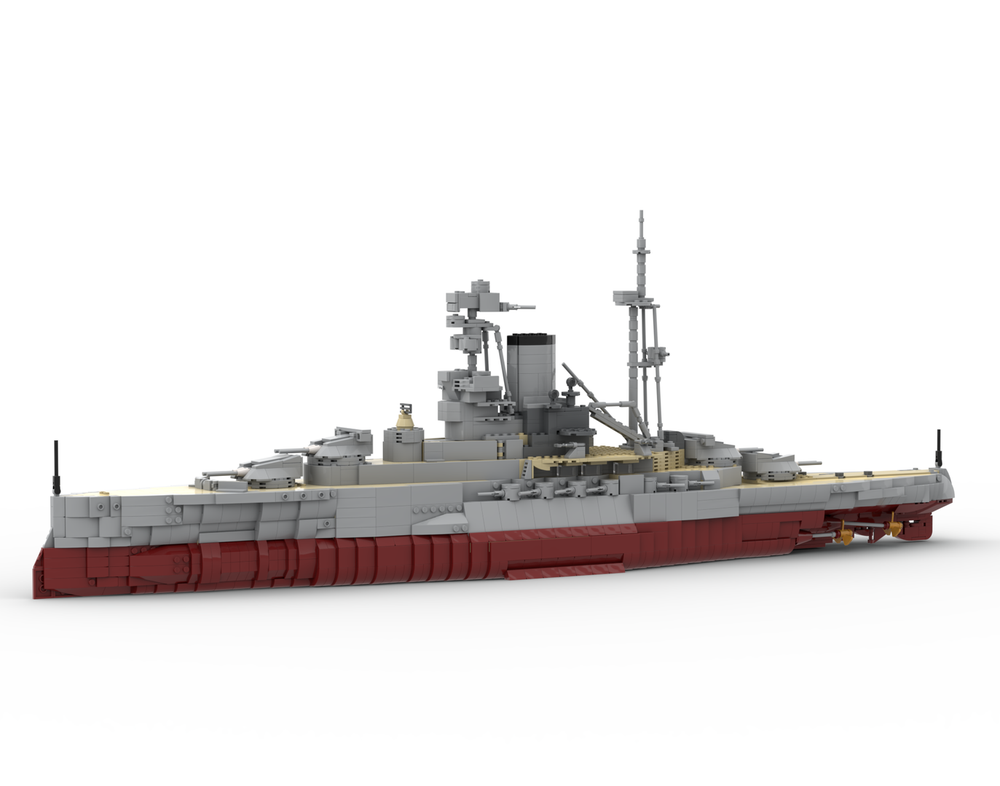 Lego HMS Royal Oak Battleship