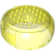 Lego Pod, Center Barrel Section 10 x 10 x 3 1/3 X-Pod / Trans-Neon Green