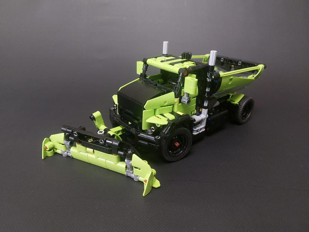 Lego 42161 Alternate model: Snow plow truck