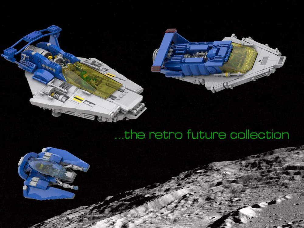 Lego Classic Space Reborn - The Retro Future Collection