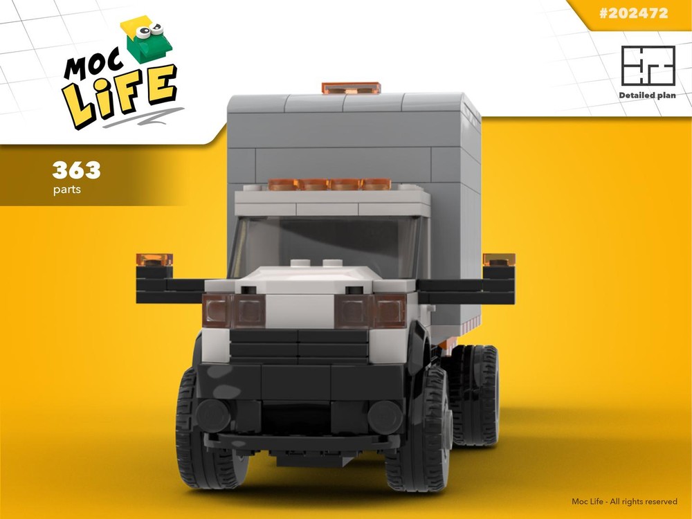 Lego Ram 3500 regular cab dually wood chipper