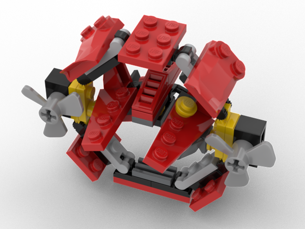Lego Jedi Interceptor with Hyperdrive