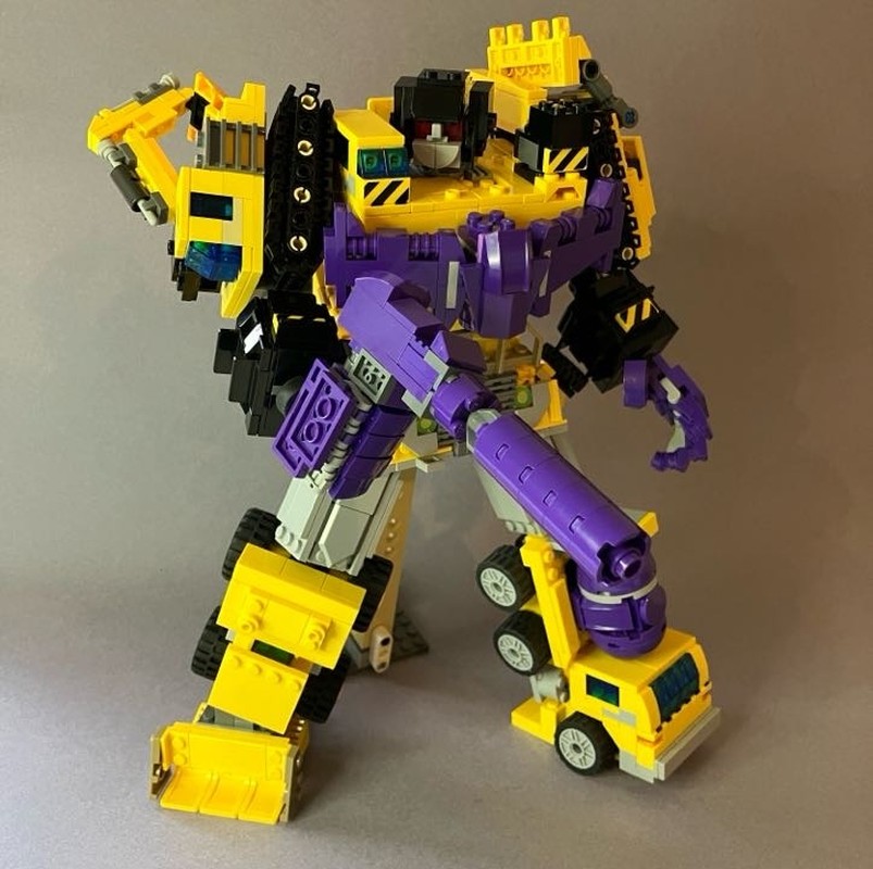 Lego TF-006 Transformers DEVASTATOR (Yellow)