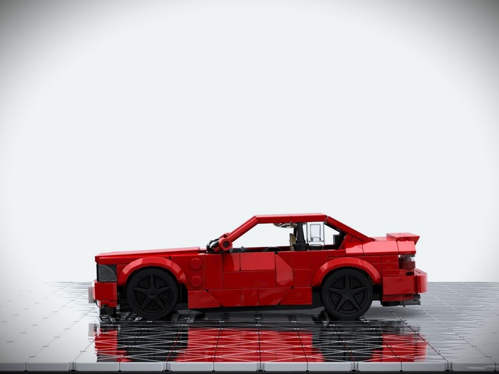 Lego BMW M3 E36 (red)