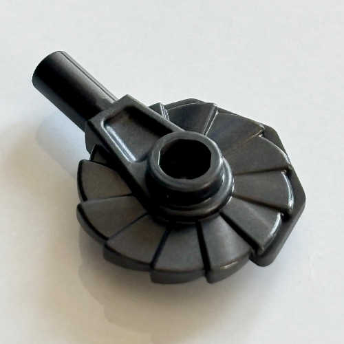 Lego Tool Saw / Circular Saw Left / Pearl Titanium