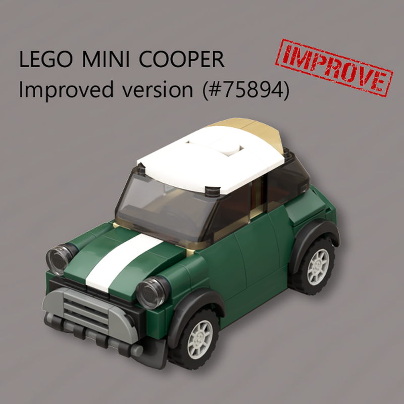 Lego MINI Cooper (Improved version 75894)