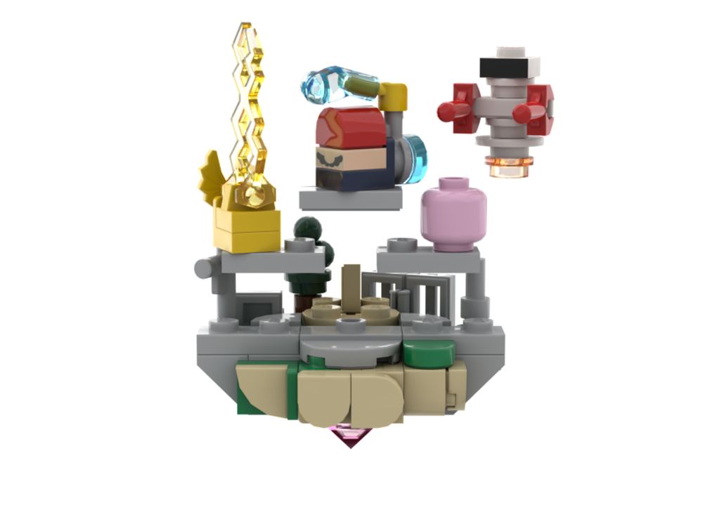 Lego Super Smash Bros. Brawl - Battlefield (Microscale)
