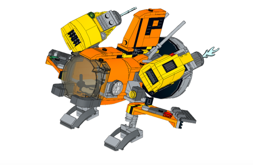 Lego Pug-Z Spaceship