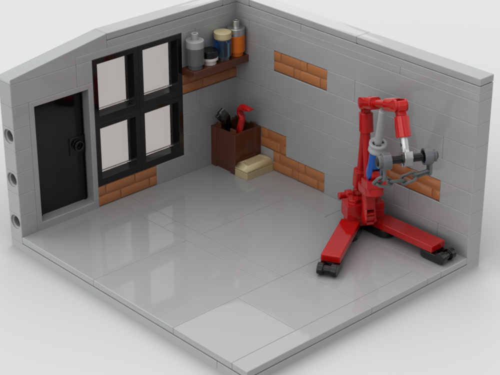 Lego garage section 3