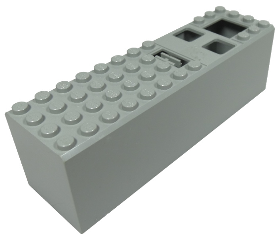 Lego Electric 9V Battery Box 4 x 14 x 4 Cover / Light Gray