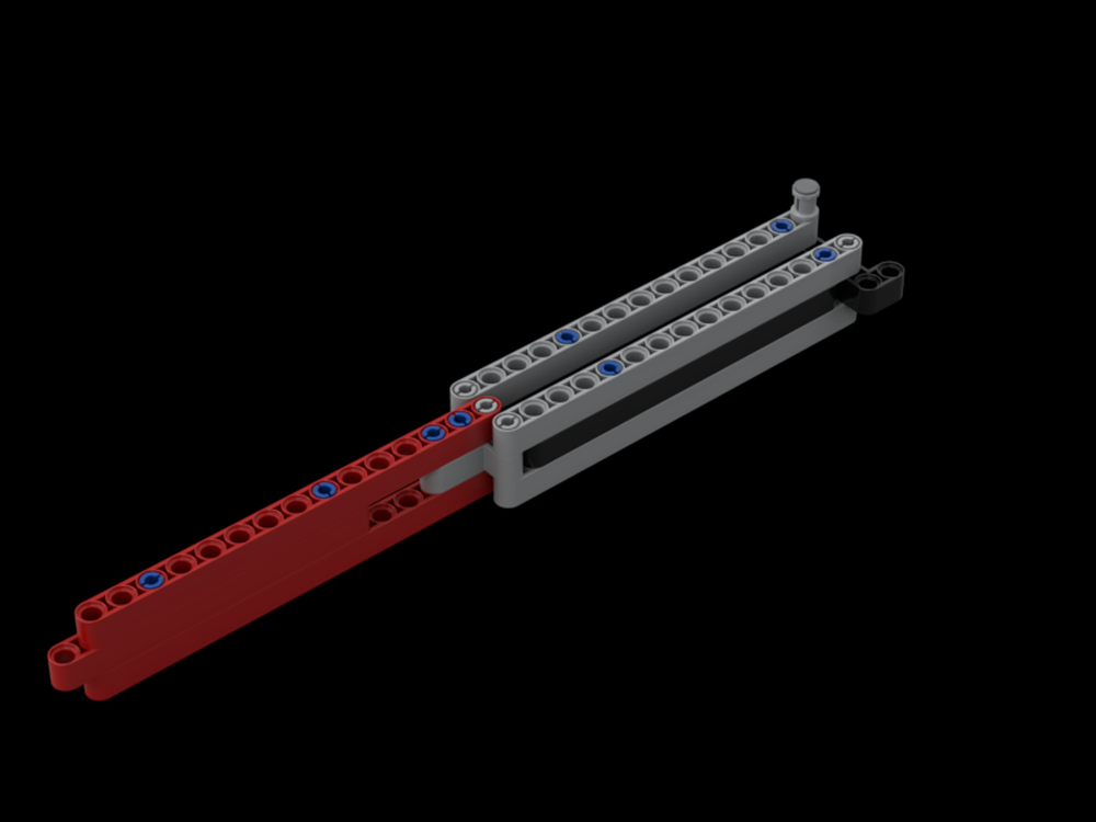 Lego Red Butterfly Knife