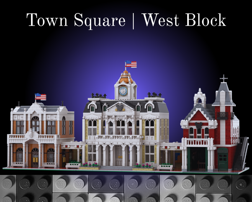 Lego Town Square | West Side Bundle
