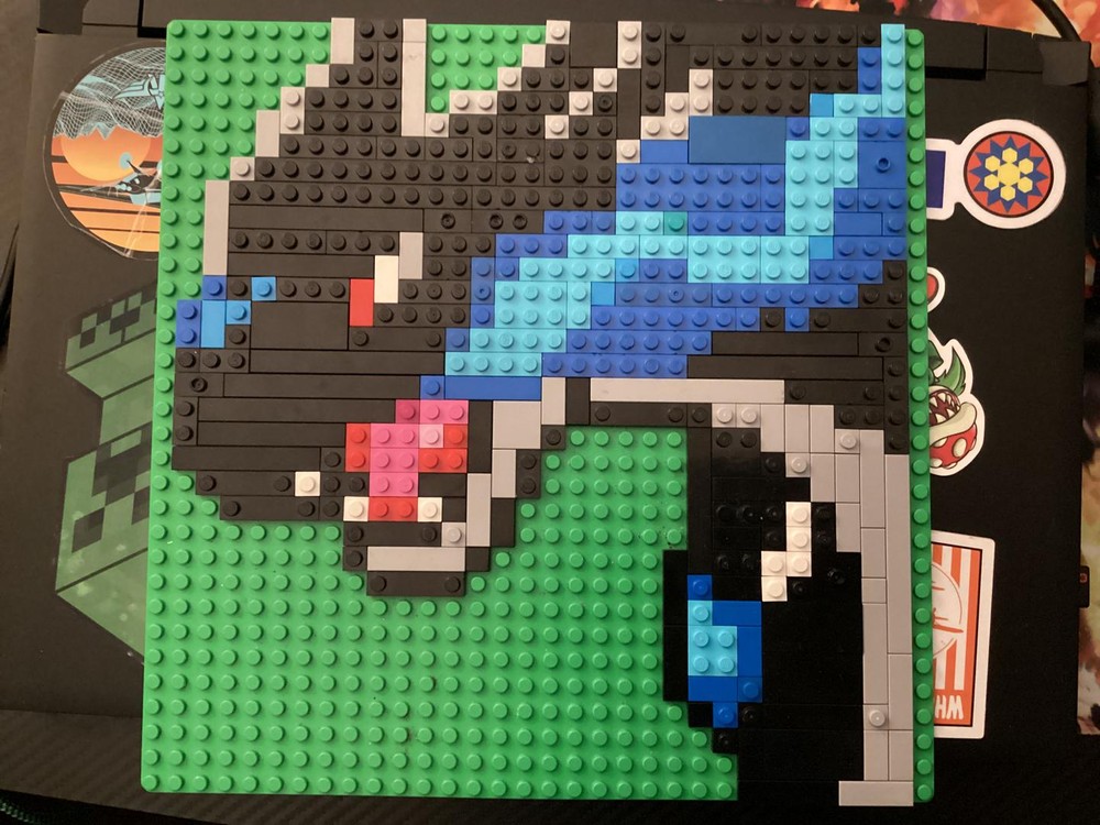 Lego mega Charizard X