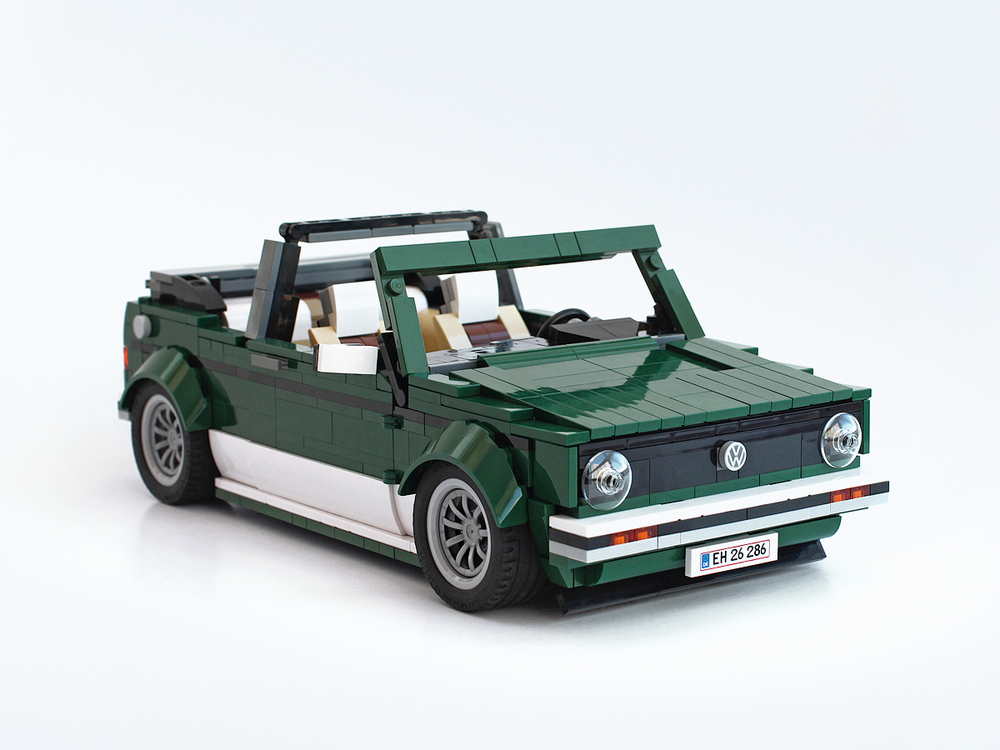 Lego 10242 VW Golf MK1 Cabriolet, PDF Instructions