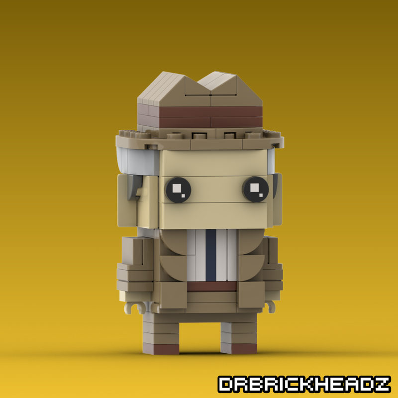 Lego René Belloq (Raiders of the Lost Ark) Brickheadz