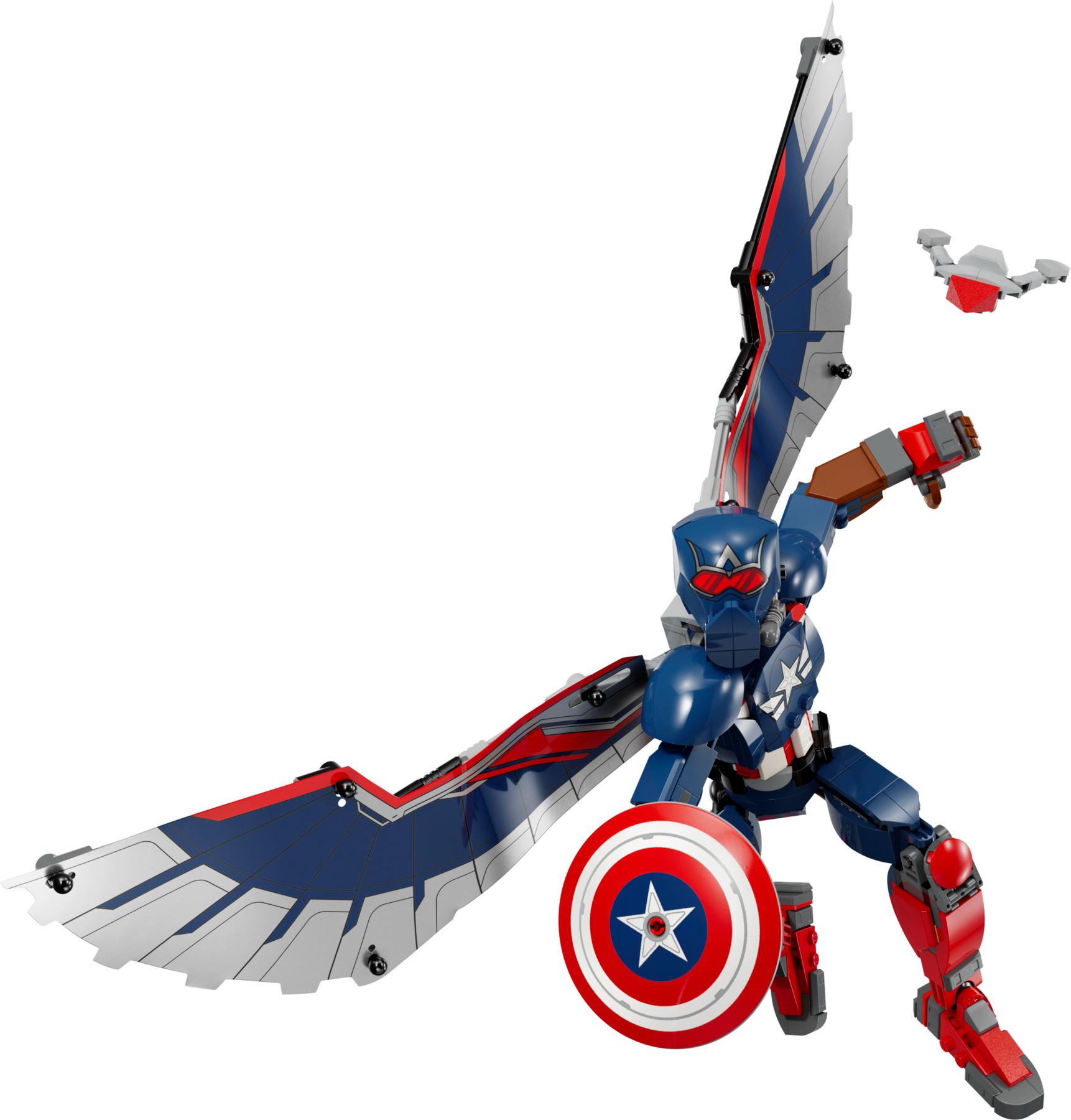 Lego New Captain America Construction Figure