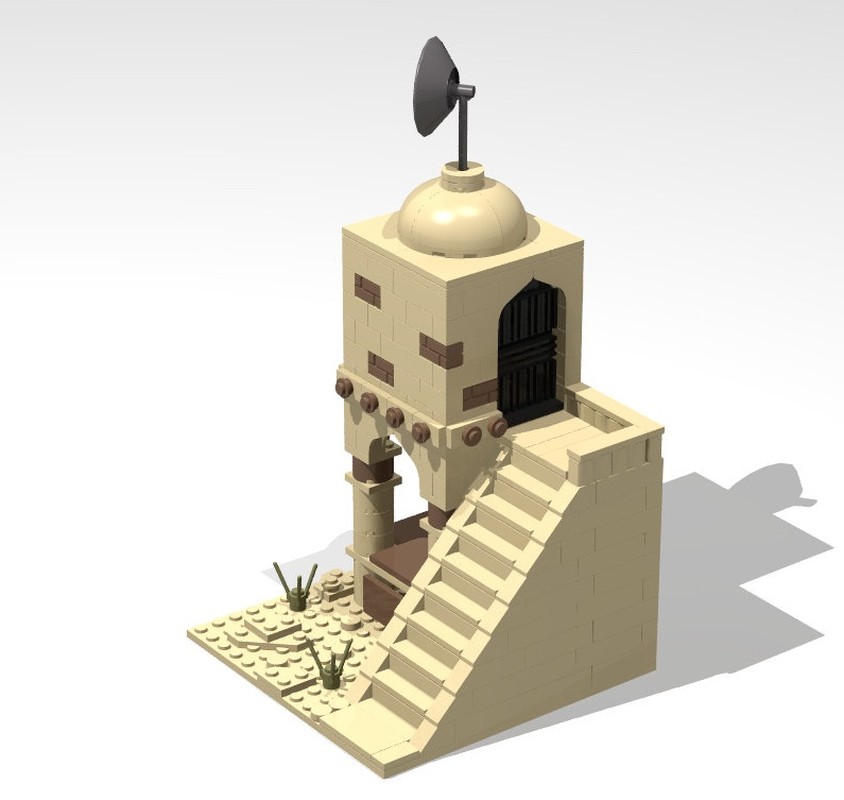 Lego Tatooine Desert House 3
