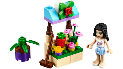 Lego Emma's Flower Stand