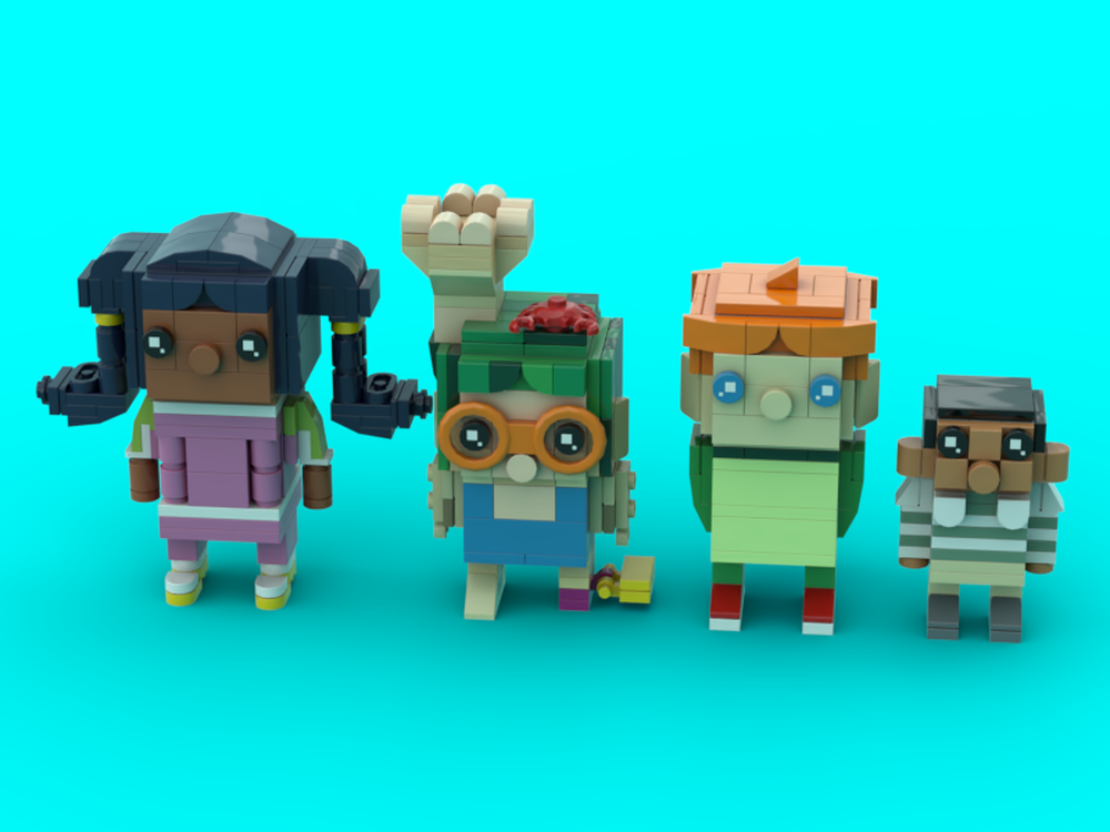 Lego Disrespectoids Brickheadz Set 3