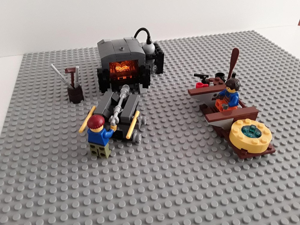 Lego Glass Blowing Studio