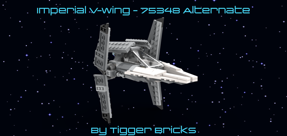Lego Imperial V-wing - 75348 Alternate
