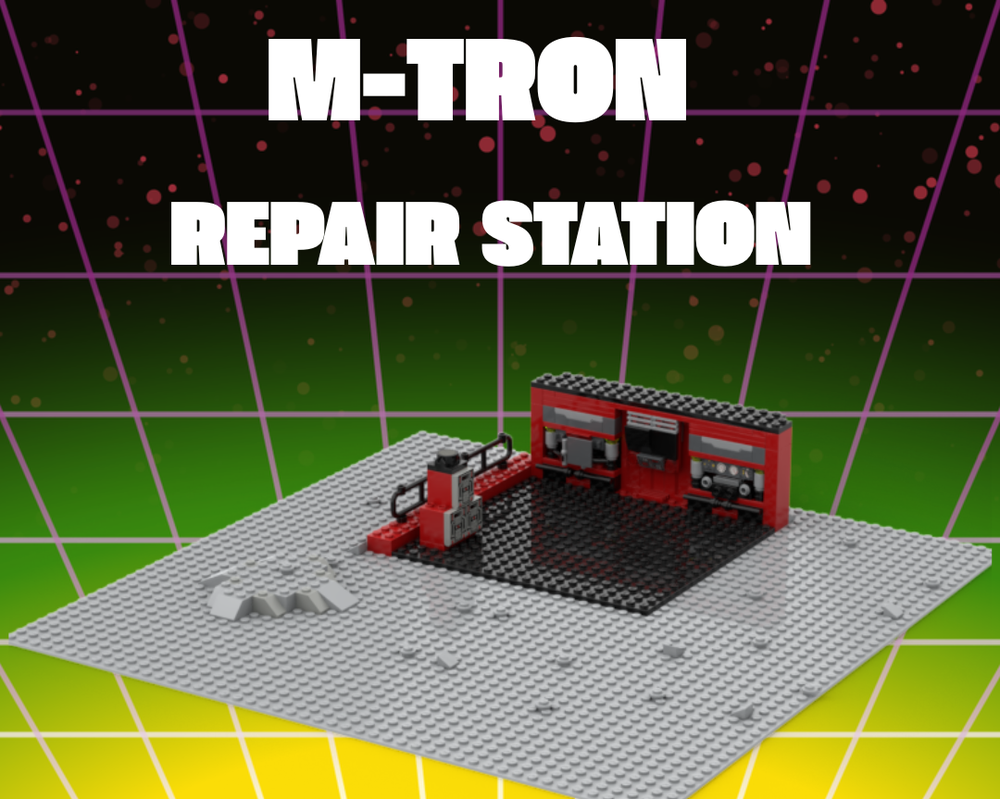 Lego M-Tron Repair Station: part 2/4