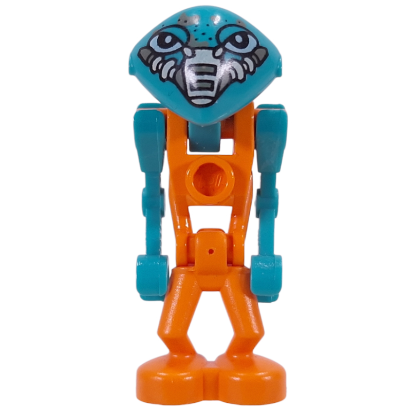 Lego Martian, Orange with Face Mask