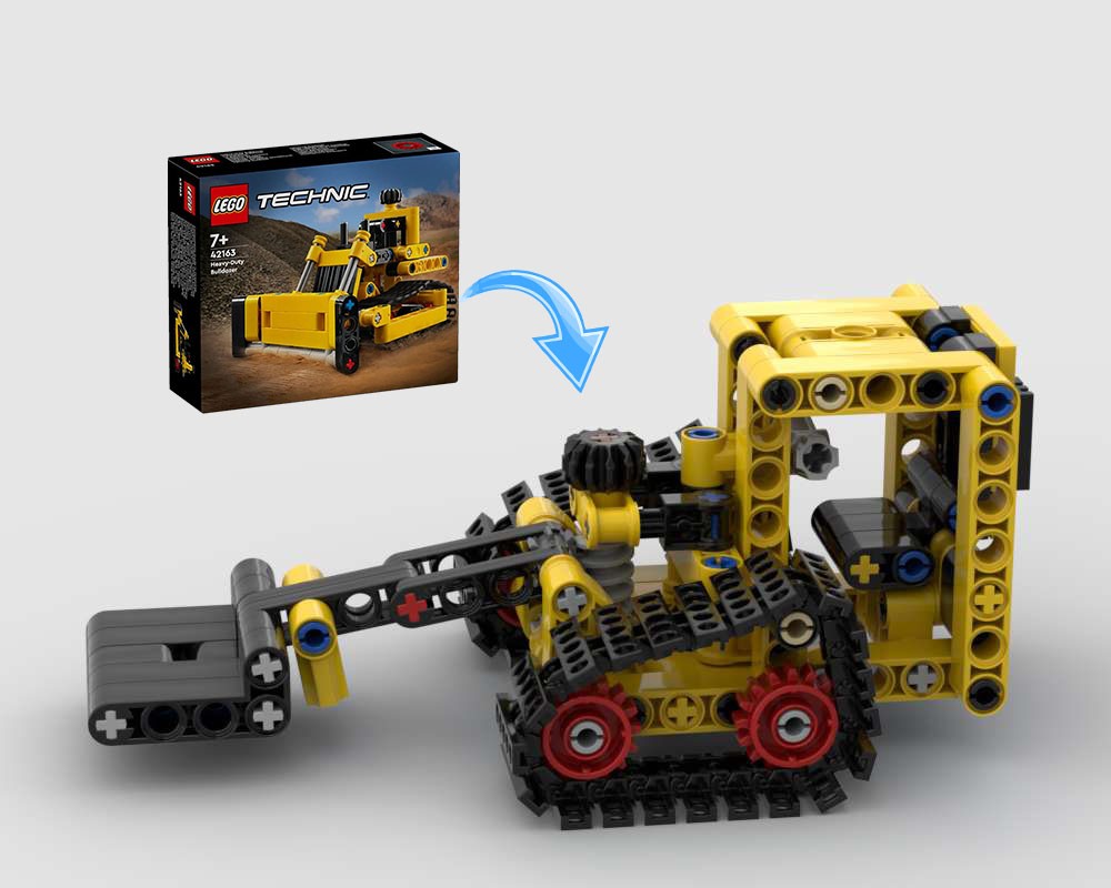 Lego Small Track Loader 42163 Alternative