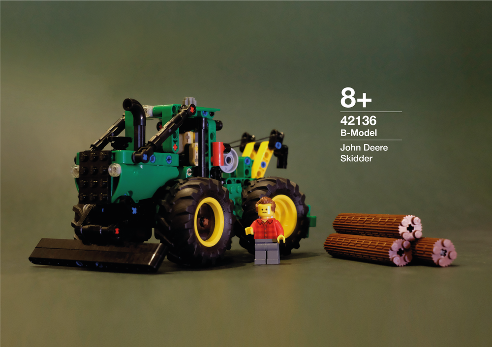 Lego 42136 - John Deere Skidder