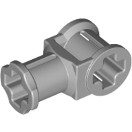Lego Technic Axle Connector with Axle Hole / Light Bluish Gray